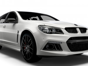 hsv clubsport tourer gen f 2015 3D-Modell