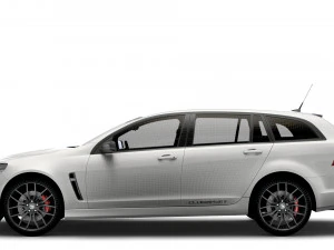 hsv clubsport tourer gen f 2015 3D Model