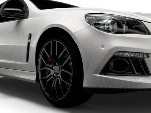 hsv clubsport tourer gen f 2015 3D Model