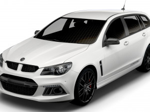 hsv clubsport tourer gen f 2015 3D-Modell
