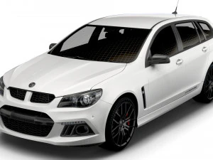 hsv clubsport tourer gen f 2015 3D Model