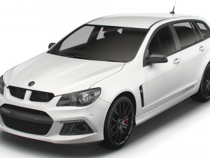 hsv clubsport tourer r8 gen f 2015 Model 3D