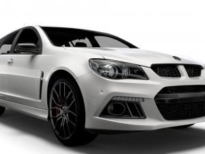 hsv clubsport tourer r8 gen f 2015 Model 3D