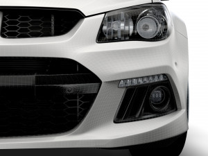 hsv clubsport tourer r8 gen f 2015 Model 3D