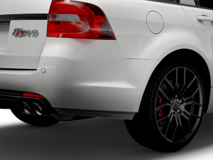 hsv clubsport tourer r8 gen f 2015 Model 3D