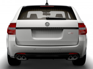 vauxhall vxr8 tourer 2015 3D 모델