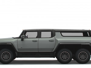 hummer ev gmc suv crawler 2024 3D Model