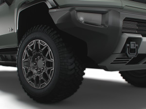 hummer ev gmc suv crawler 2024 3D Model