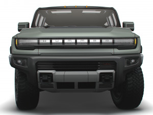 hummer ev gmc suv crawler 2024 3D Model