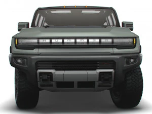 hummer ev gmc suv crawler 2024 3D Model
