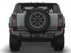 hummer ev gmc suv crawler 2024 3D Model