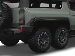 hummer ev gmc suv crawler 2024 3D Model