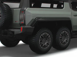 hummer ev gmc suv crawler 2024 3D Model