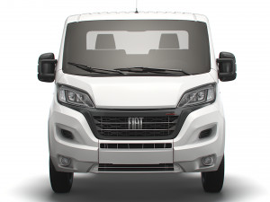 fiat ducato chassis truck single cab 3000wb 2022 3D 모델
