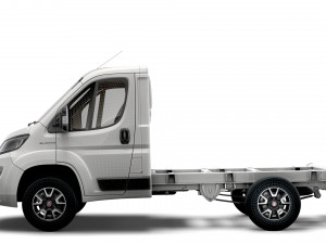 fiat ducato chassis truck single cab 3000wb 2022 3D 모델