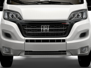 fiat ducato chassis truck single cab 3000wb 2022 3D 모델