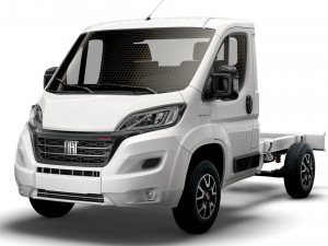 fiat ducato chassis truck single cab 3000wb 2022 3D 모델