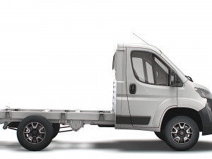 opel movano chassis truck single cab 3000wb 2022 Model 3D