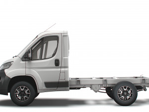 opel movano chassis truck single cab 3000wb 2022 Model 3D