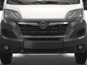 opel movano chassis truck single cab 3000wb 2022 Model 3D