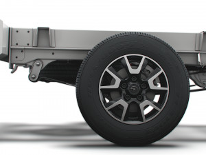 opel movano chassis truck single cab 3000wb 2022 Model 3D