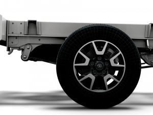 opel movano chassis truck single cab 3000wb 2022 Model 3D