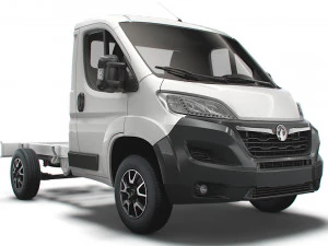vauxhall movano telaio camion cabina singola 3000wb 2022 Modello 3D