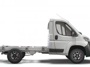 vauxhall movano chassis truck single cab 3000wb 2022 3D Model