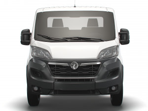 vauxhall movano chassis truck single cab 3000wb 2022 Modèle 3D