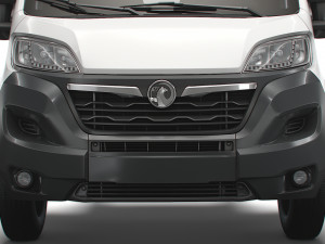 vauxhall movano chassis truck single cab 3000wb 2022 Modèle 3D