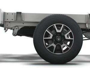 vauxhall movano chassis truck single cab 3000wb 2022 3D Model