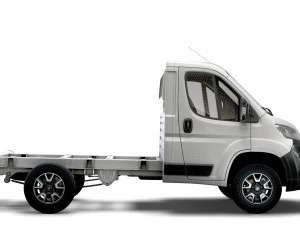 vauxhall movano chassis truck single cab 3000wb 2022 3D Model
