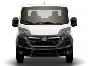 vauxhall movano chassis truck single cab 3000wb 2022 Modèle 3D