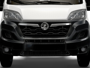 vauxhall movano chassis truck single cab 3000wb 2022 Modèle 3D