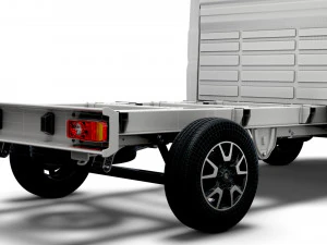 vauxhall movano chassis truck single cab 3000wb 2022 3D Model