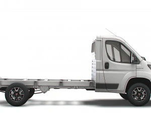 fiat ducato chassis truck single cab 3800wb 2022 3D Model