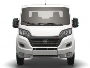 fiat ducato chassis truck single cab 3800wb 2022 3D Model