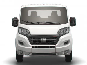 fiat ducato chassis truck single cab 3800wb 2022 3D Model
