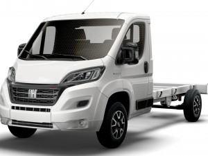 fiat ducato chassis truck single cab 3800wb 2022 3D Model