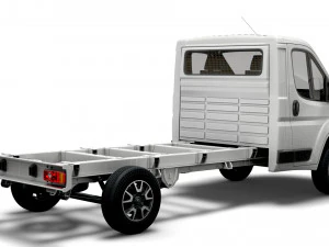 opel movano telaio camion cabina singola 3800wb 2022 Modello 3D