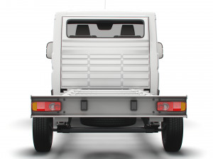 opel movano chassis truck single cab 3800wb 2022 3D 모델