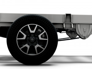 opel movano chassis truck single cab 3800wb 2022 3D 모델