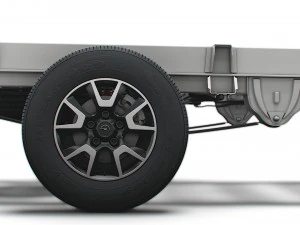 opel movano chassis truck single cab 3800wb 2022 3D Model