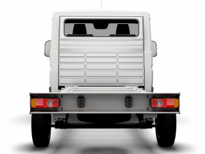 opel movano chassis truck single cab 3800wb 2022 3D 모델