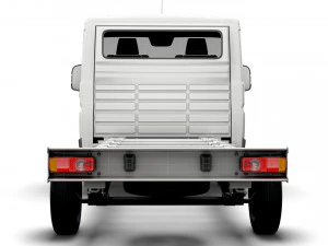 opel movano chassis truck single cab 3800wb 2022 3D Model
