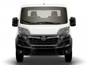opel movano chassis truck single cab 3800wb 2022 3D 모델