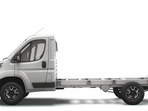 opel movano chassis truck single cab 3800wb 2022 3D 모델