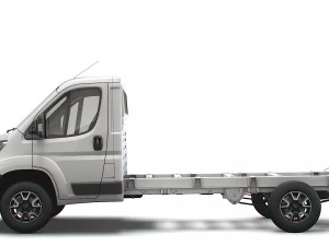opel movano chassis truck single cab 3800wb 2022 3D Model