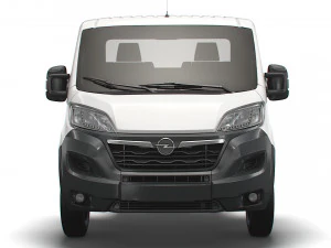 opel movano chassis truck single cab 3800wb 2022 3D Model
