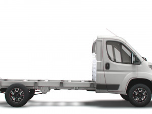opel movano chassis truck single cab 3800wb 2022 3D 모델